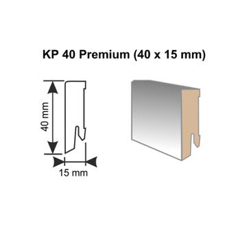 MDF lišta KP 40 Premium