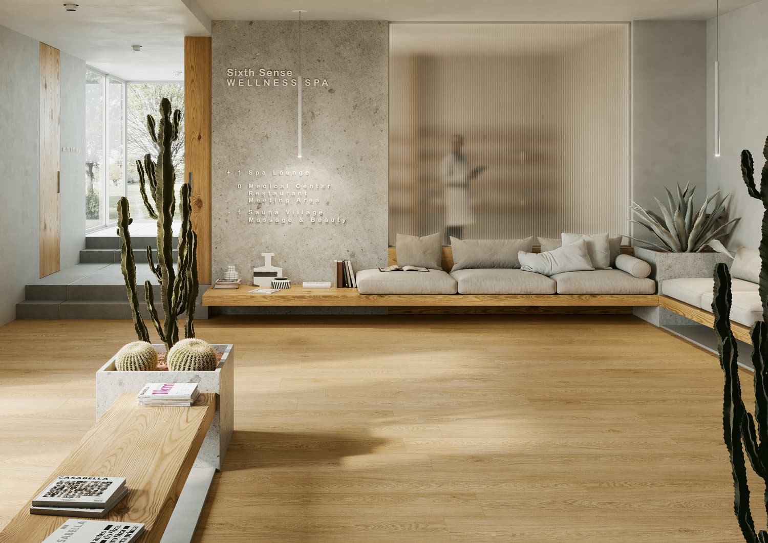 Lounge Oak Natural 40 CLIC